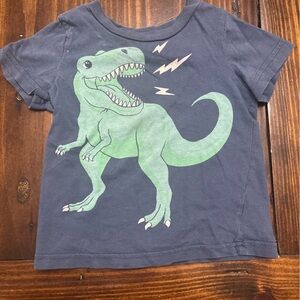 Circo Kids T-Rex Graphic Tee - Navy & Mint